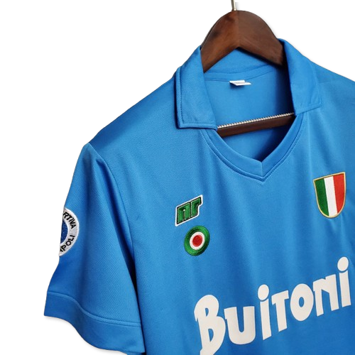 Napoli 87-88 Home Retro Kit - Fan Version