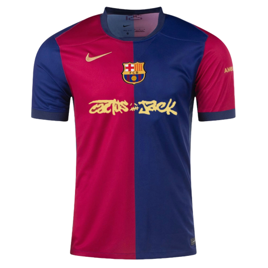 Fc Barcelona 24-25 Home Cactus Jack - PLAYER Version
